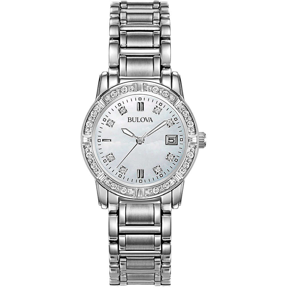 Orologio Bulova Solo Tempo Donna Diamanti 96W105