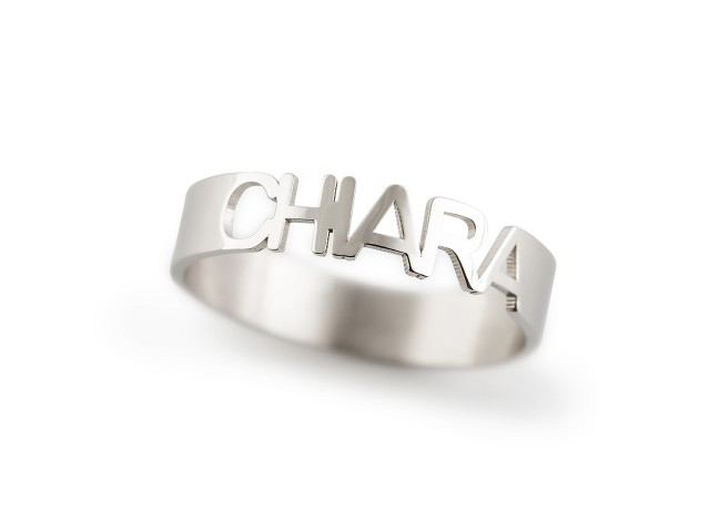 Nomissimo Anello Mini Stampatello Nome, in argento 925%-gioielleria-cipolla-palermo