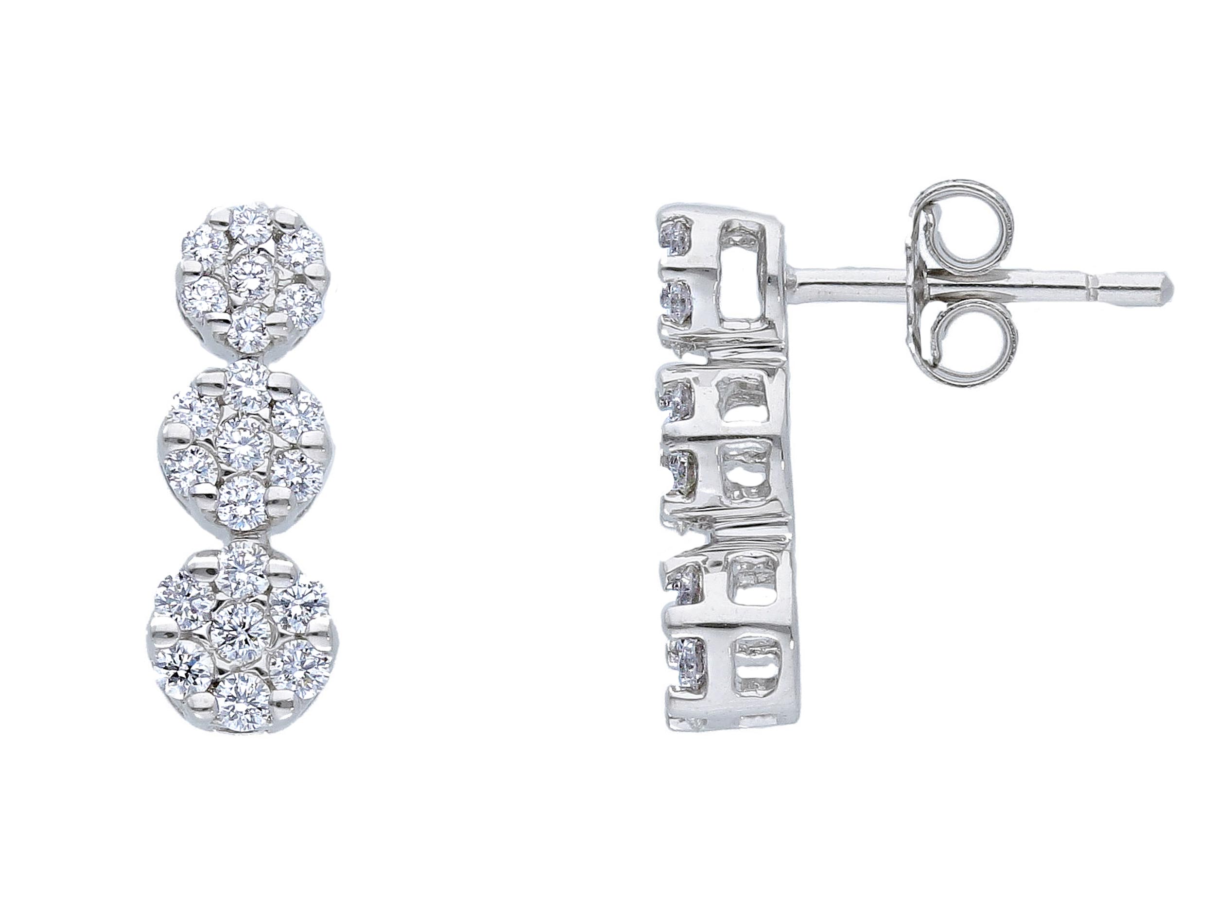 Orecchini Trilogy Oro e Diamanti GOCCE DI LUCE Art. CIP118740