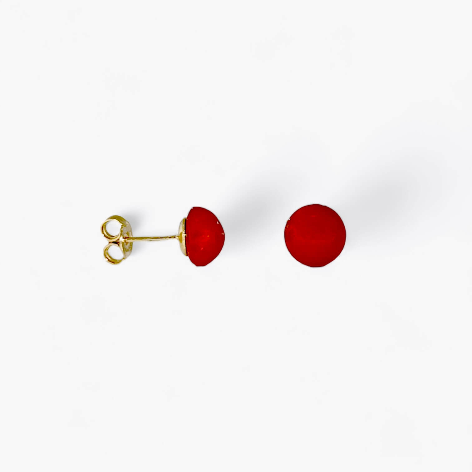 Orecchini corallo oro art. ORECOR5