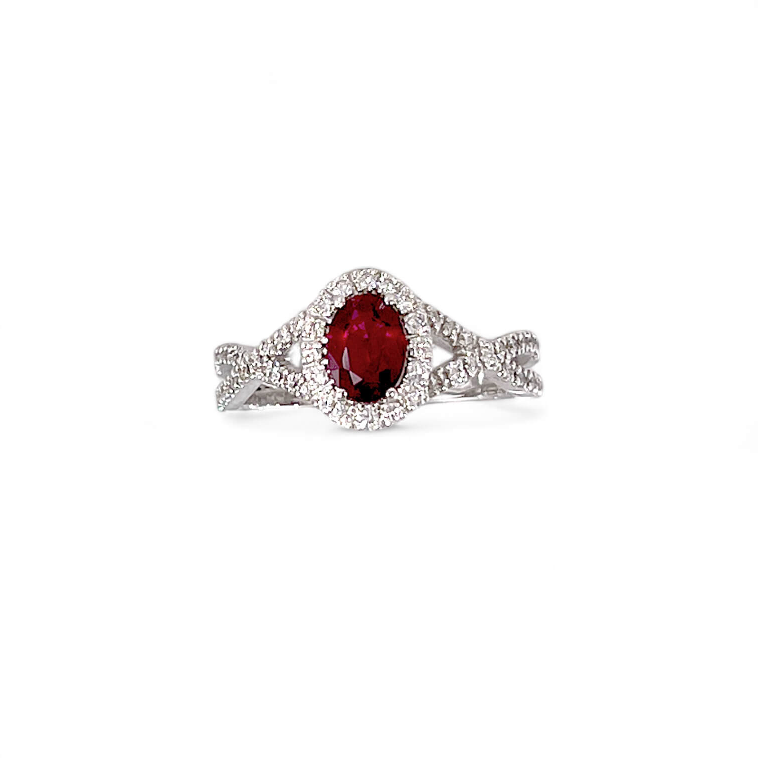 Anello  rubino e diamanti BELLE EPOQUE ART. AN1050