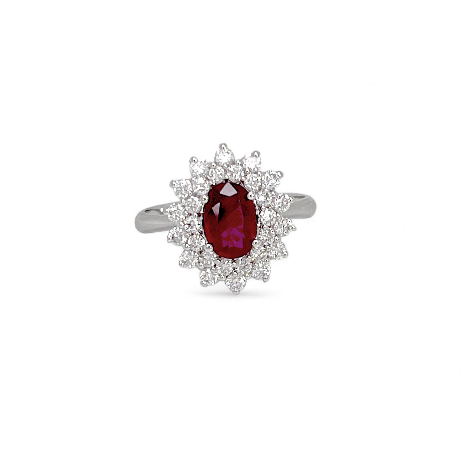 Anello rubino e diamanti BON TON art.AN2226