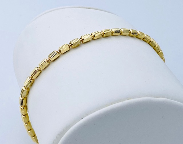 Bracciale argento dorato Art. BE01F00300G