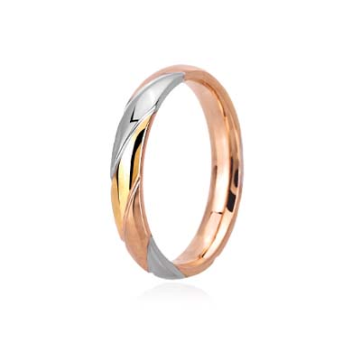 ANELLO TRE COLORI FEDE COD:FTU035TC