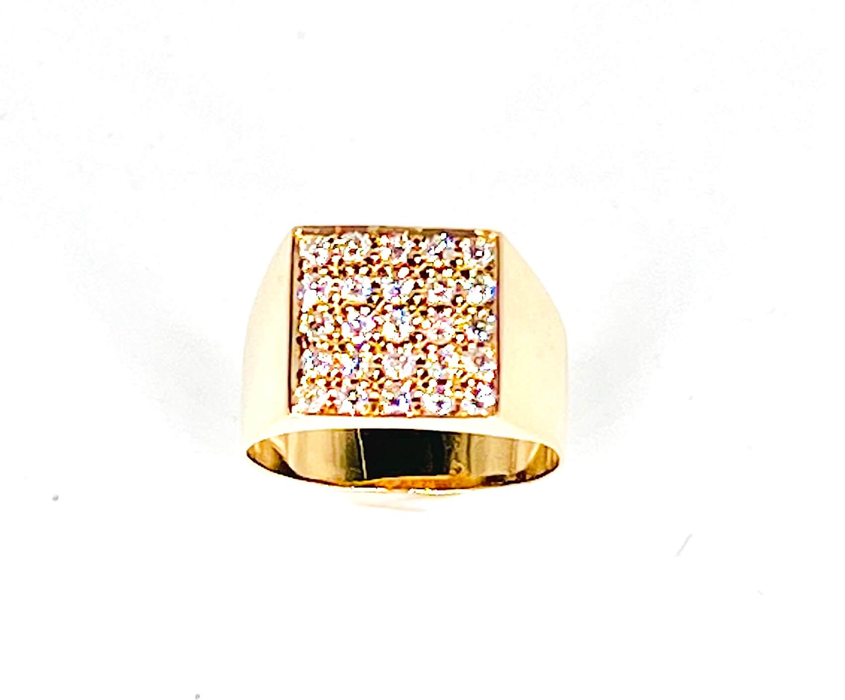 Anello CHEVALIER oro giallo diamanti art. AN2818-3