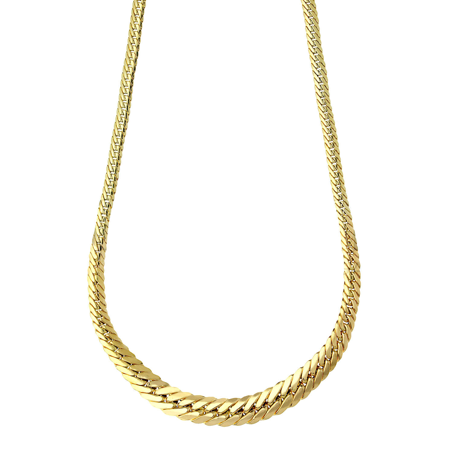 COBRA Round Necklace Yellow Gold 750% Art.GGOR1
