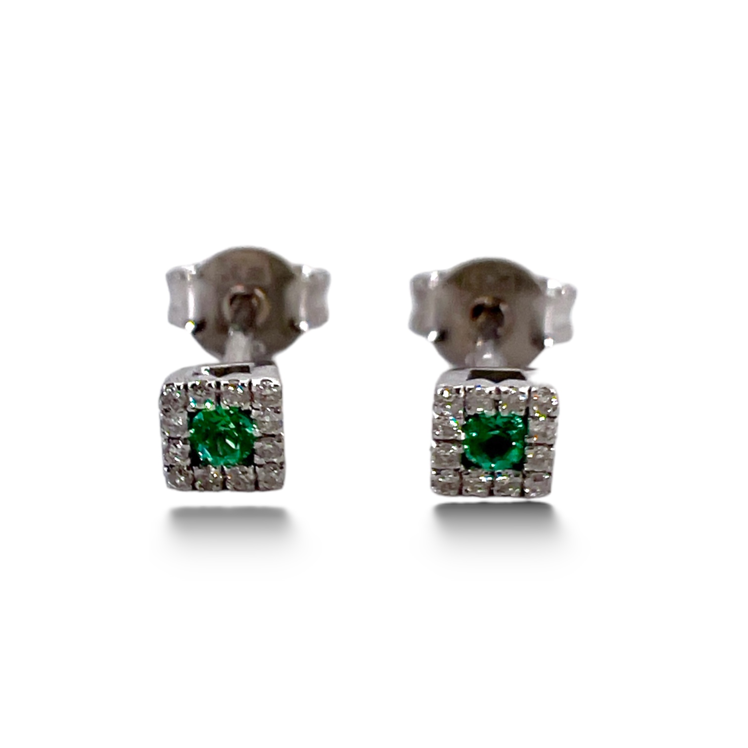 Orecchini Smeraldi oro e diamanti BELLE EPOQUE art. 7642/ORS