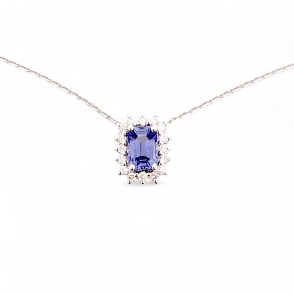 Pendente zaffiro e diamanti BON TON Art. CIP104878