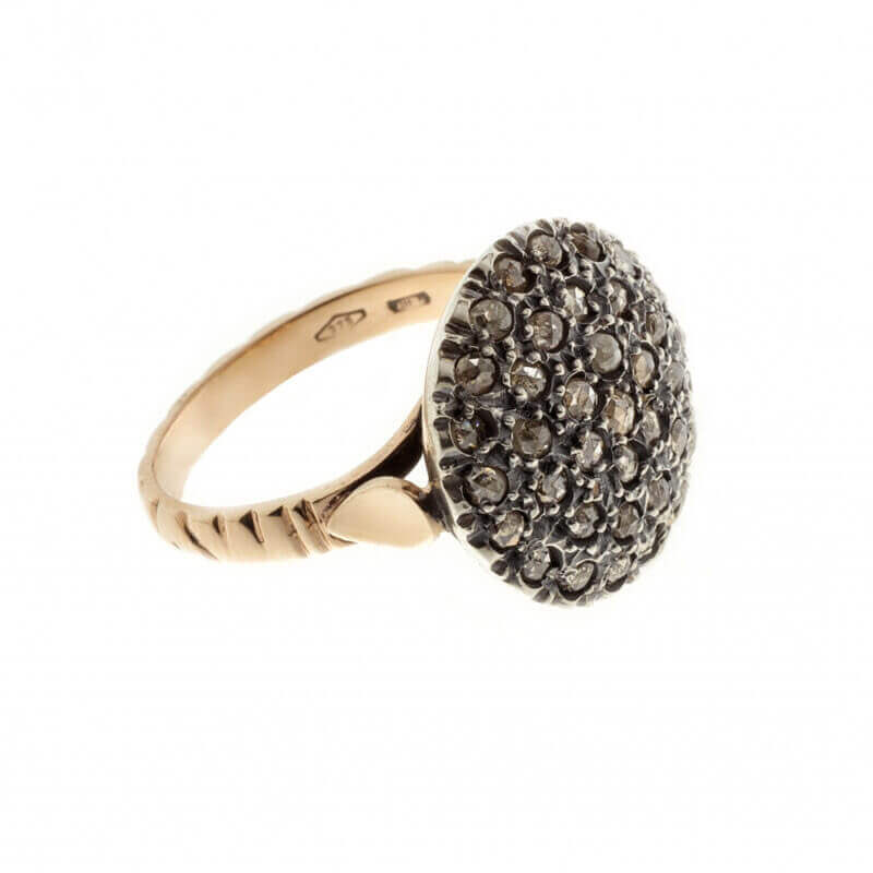 Anello Toppa Oro e Diamanti Art.513166