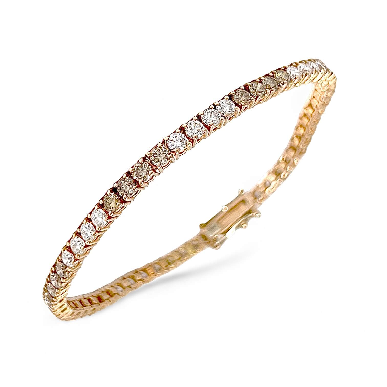 BRACCIALE TENNIS ORO E DIAMANTI ART. BR504