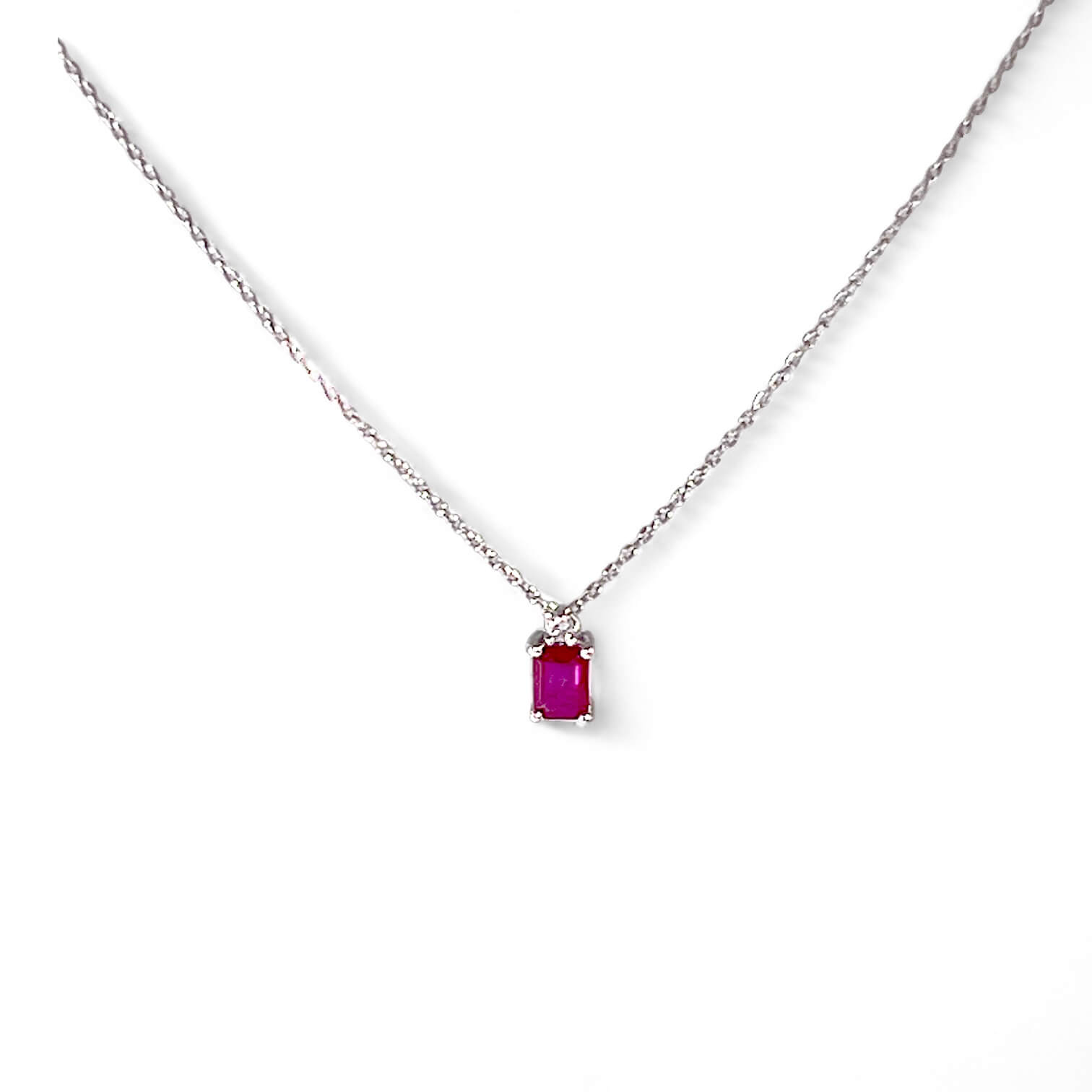 Pendente Rubino Oro e Diamanti GEMME Art. CD1131-1