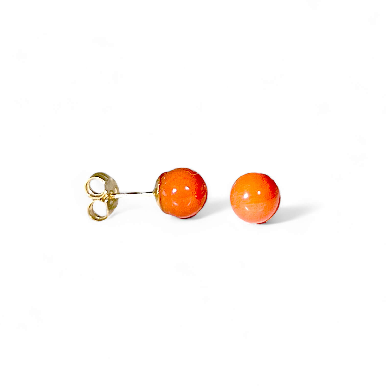 Orecchini corallo oro art. ORECOR3