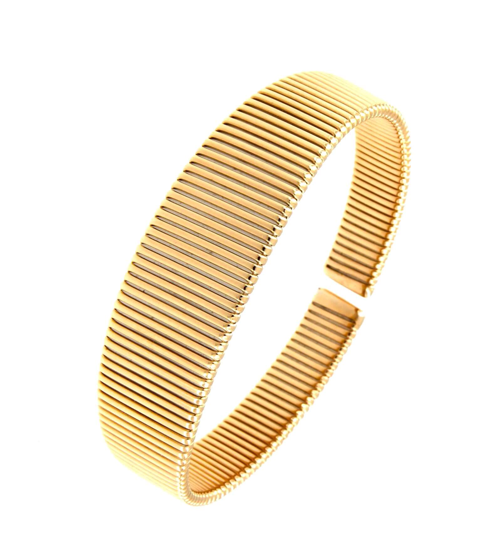 Bracciale TUBO GAS in oro rosa Art. 0005809