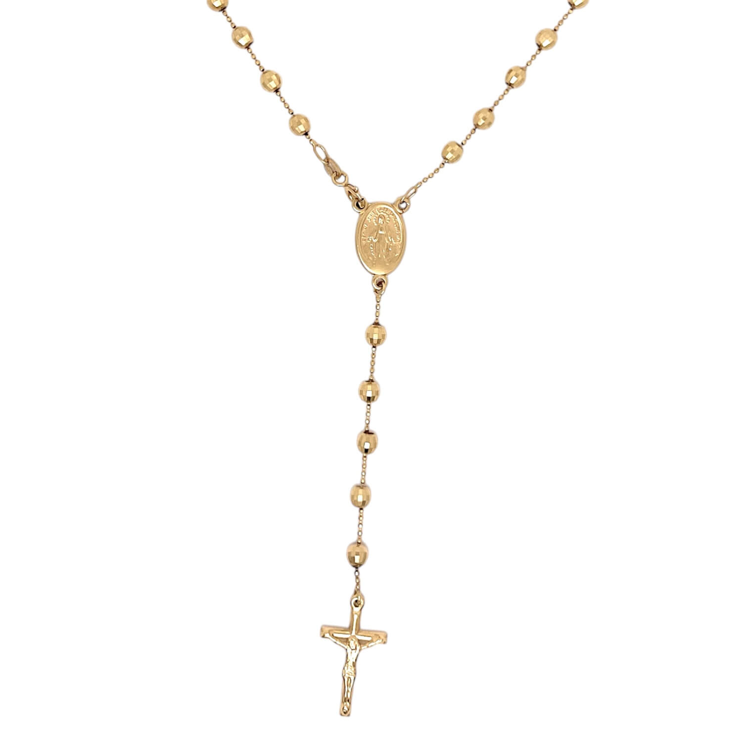 Collana catena Rosario oro giallo Art. ROOG03