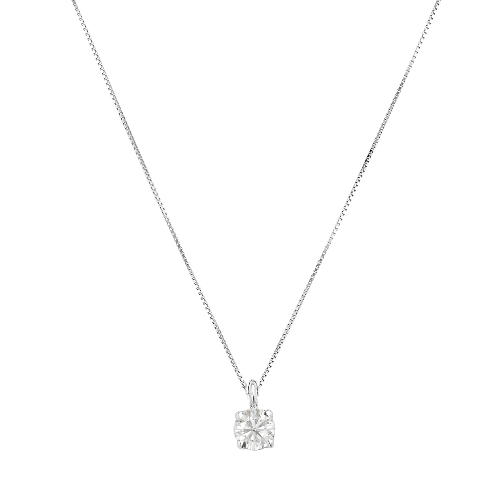 Pendente punto luce di diamanti oro bianco SOGNO art. CD1014