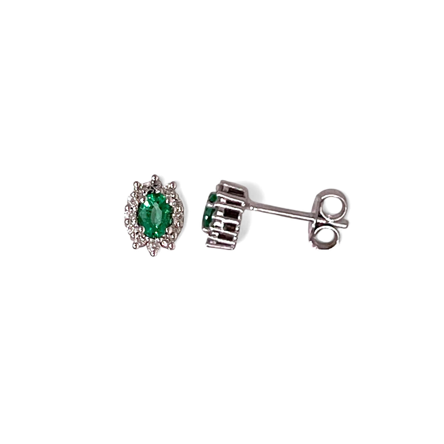 Orecchini smeraldi e diamanti BON TON Art. ORSM02