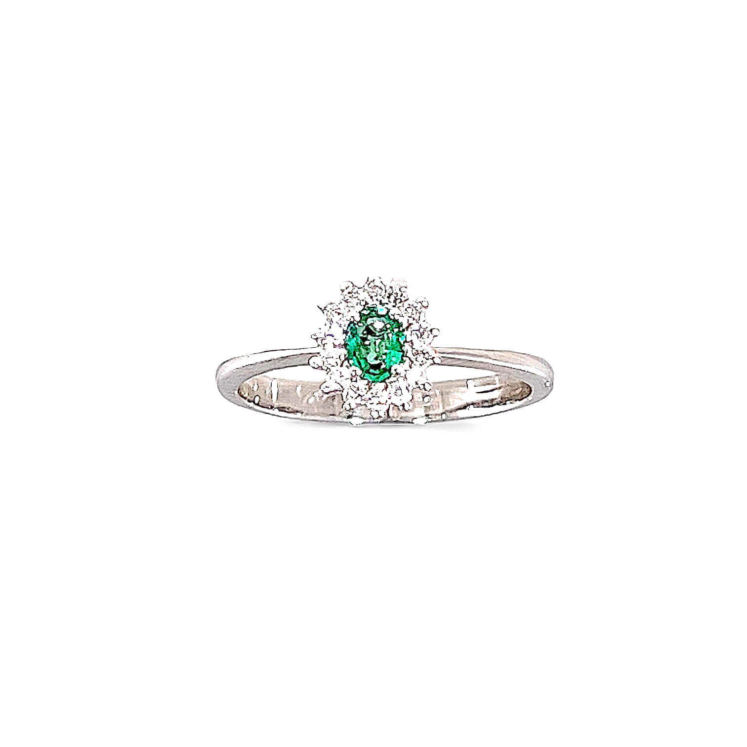 Anello smeraldo oro e diamanti BON TON Art. AN2467-3