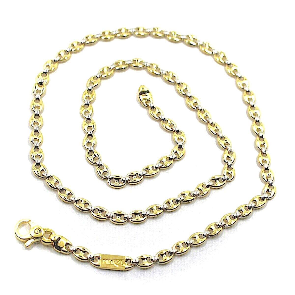 Collana uomo maglia marina in oro 18KT ART. CECL20