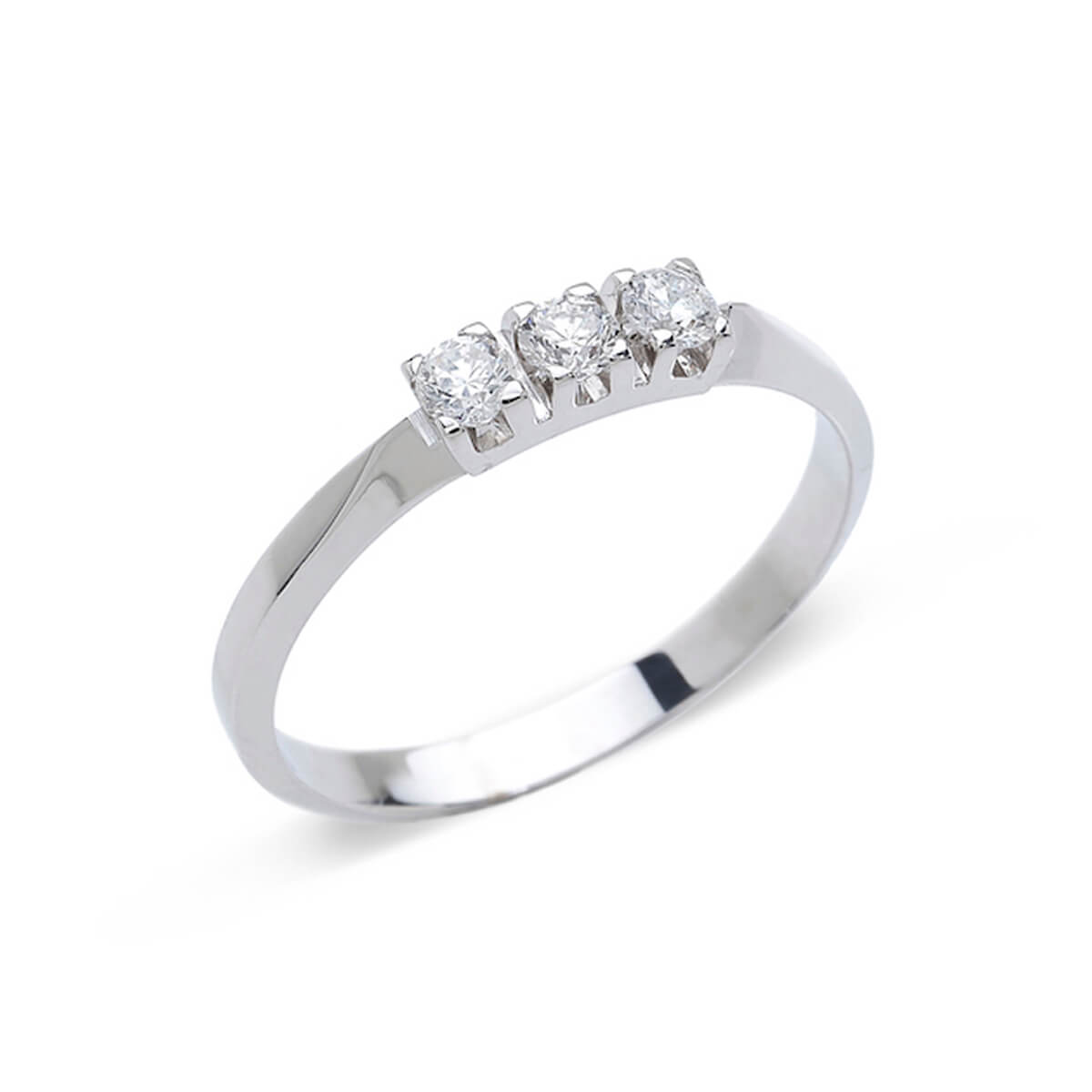 Anello Trilogy Oro e Diamanti  ARMONIE Art. AN-435LP7