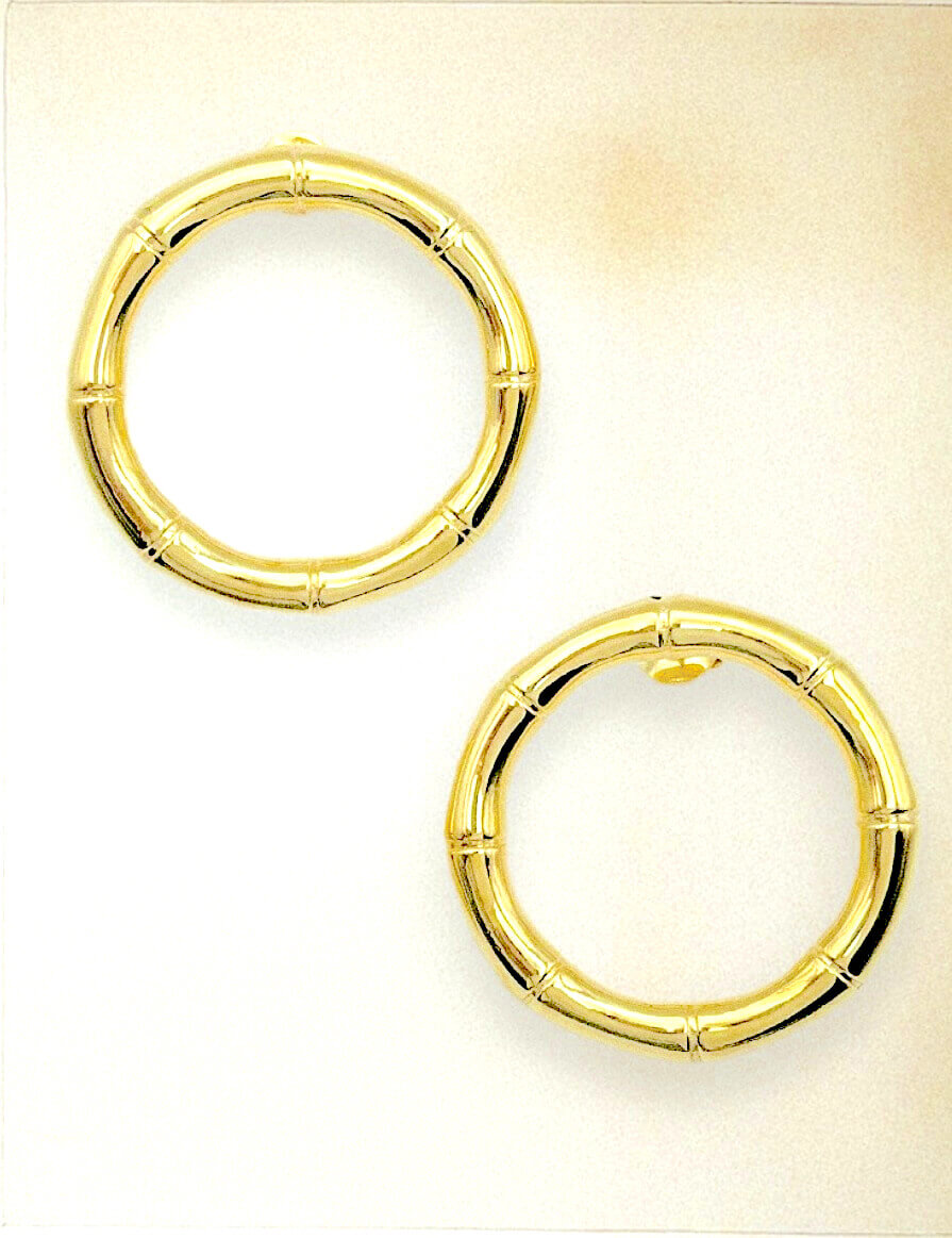 Orecchini cerchio in argento art. K0281CIP